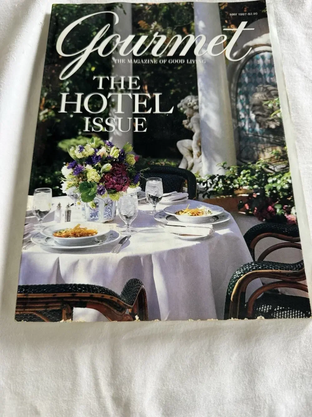 Vintage Cooking Gourmet Magazine Collectors Hotel Issue May 1997